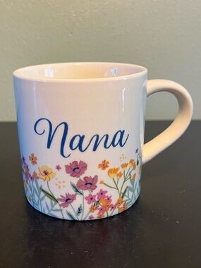THRESHOLD Nana Floral Wildflower Mug ~ Grandmother ~ Grandma ~ Mother’s Day Gift